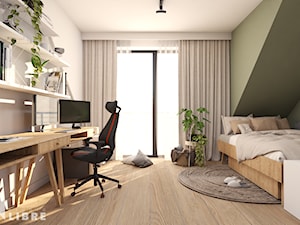 Pokój Martyny | 21 m2 | 2022 - Pokój dziecka, styl vintage - zdjęcie od Studio Libre - Pracownia Projektowa