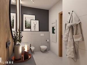 Apartament w Szczyrku | 50 m2 | 2022 - Łazienka, styl tradycyjny - zdjęcie od Studio Libre - Pracownia Projektowa