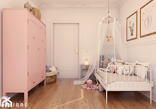 Pokój Klary | 12 m2 | 2022 - Pokój dziecka, styl rustykalny - zdjęcie od Studio Libre - Pracownia Projektowa