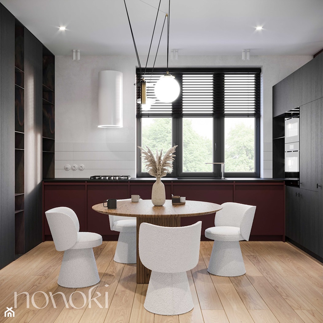 Modernistyczne mieszkanie o powierzchni 47 m2 - Kuchnia, styl minimalistyczny - zdjęcie od Studio Nonoki - Homebook
