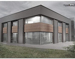 Projekt pawilonów handlowo-usługowych - Nowoczesne domy, styl nowoczesny - zdjęcie od Architekt Maciej Olczak - Homebook