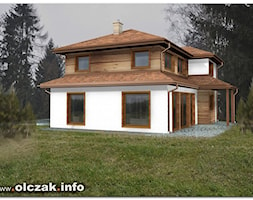 projekt domu szkieletowego - Domy, styl rustykalny - zdjęcie od Architekt Maciej Olczak - Homebook