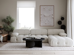 Salon - widok na kanapę - zdjęcie od Comfy Studio