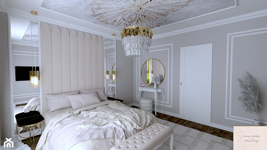 Sypialnia Glamour - zdjęcie od ProDeco Interior Design