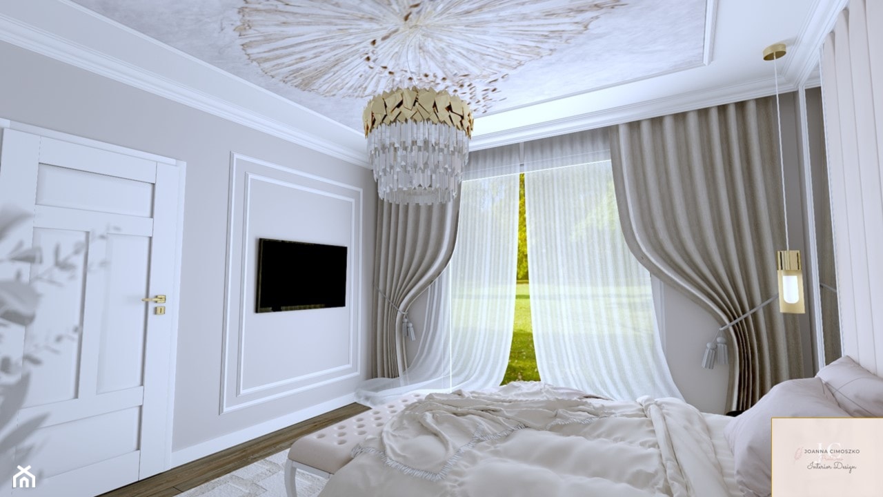 Sypialnia Glamour - zdjęcie od ProDeco Interior Design - Homebook