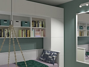 Pokój ośmiolatki - wyposażenie z IKEA - zdjęcie od Pracownia Alabarbara