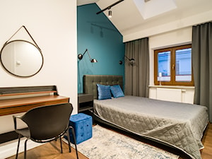 Sypialnia pod wysokim dachem - zdjęcie od Irda in Action | Małgorzata Sujecka-Mordal