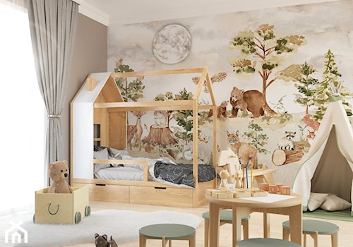 Pokój dla dziecka - las - zdjęcie od Elited Interior Design