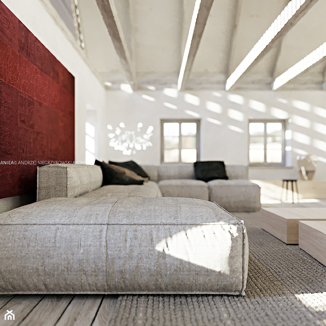 Warmińska chata - Salon, styl minimalistyczny - zdjęcie od ANIEA - Homebook