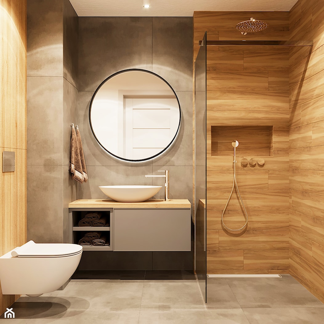 Łazienka - zdjęcie od Quality Design - projekty i kompleksowe wykończenia wnętrz - Homebook