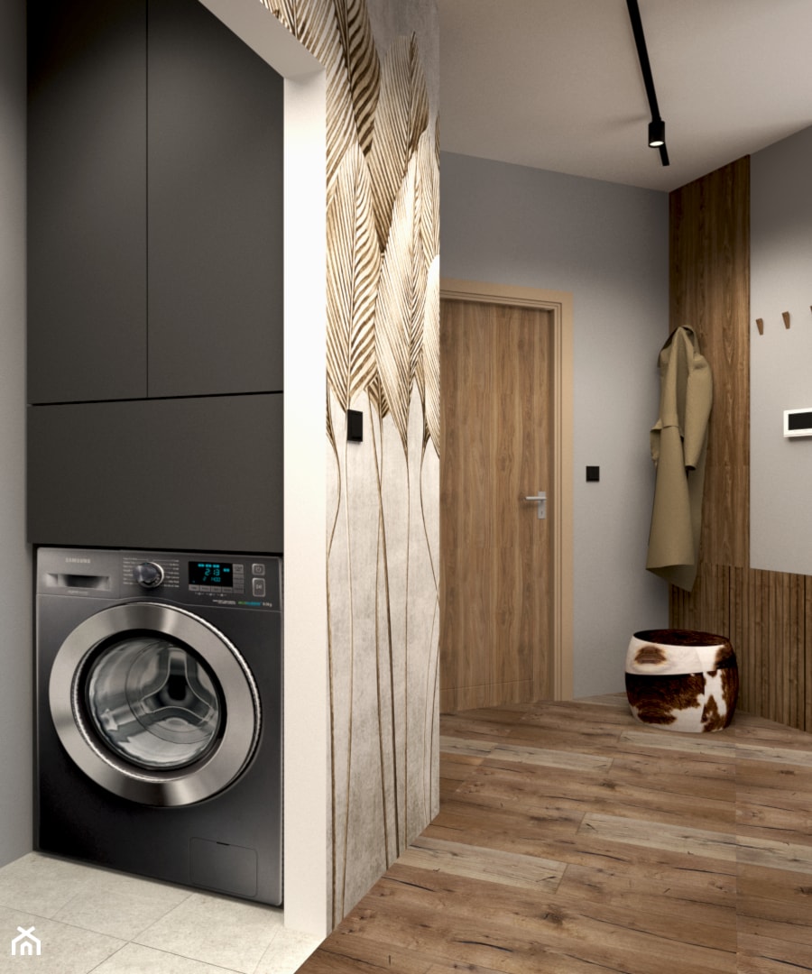 przedpokój + pralnia - zdjęcie od Quality Design - projekty i kompleksowe wykończenia wnętrz