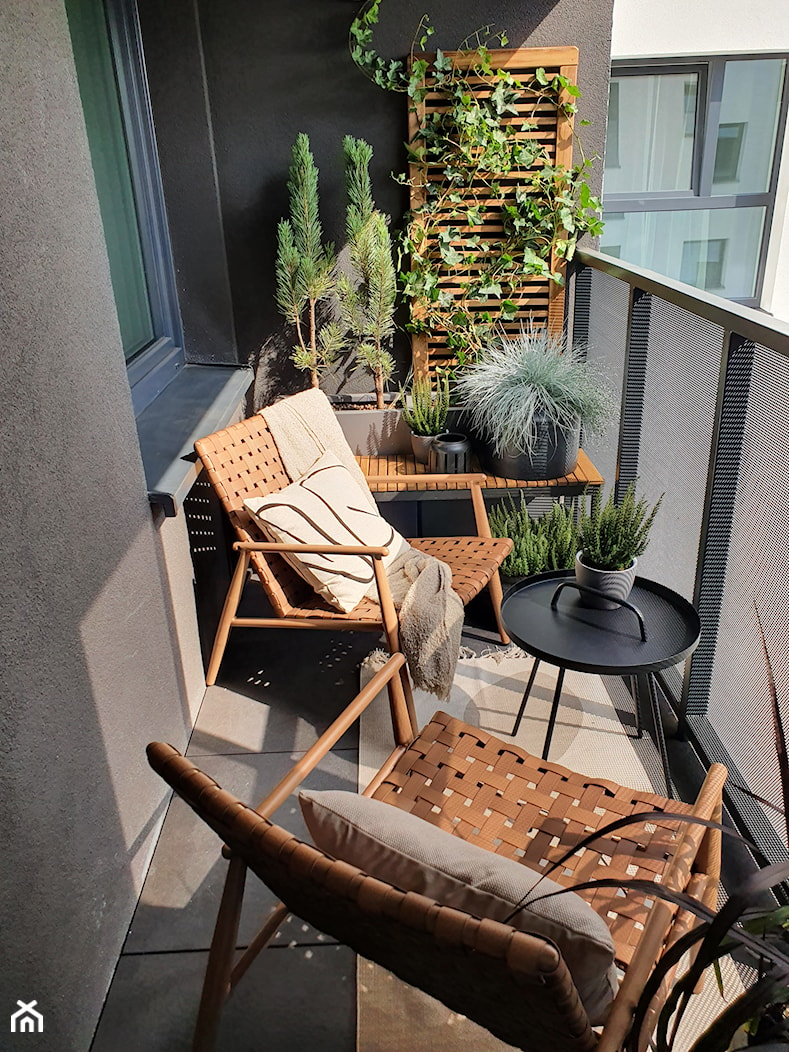 Balkon w stylu Boho - zdjęcie od zieloneone - Homebook