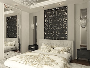 ścianka za łóżkiem - zdjęcie od Panele ażurowe Dekora