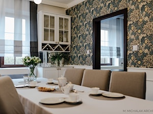 Jadalnia, czyli obiad z Williamem Morrisem - zdjęcie od Magdalena Michalak Architekt Wnętrz