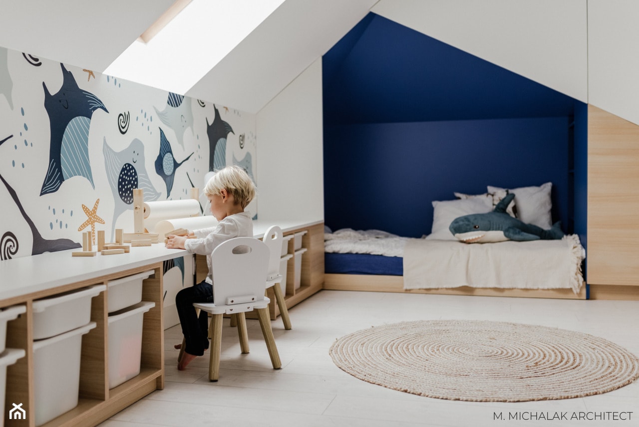 Pokój dziecięcy, czyli plac zabaw w sypialni - zdjęcie od Magdalena Michalak Architekt Wnętrz - Homebook