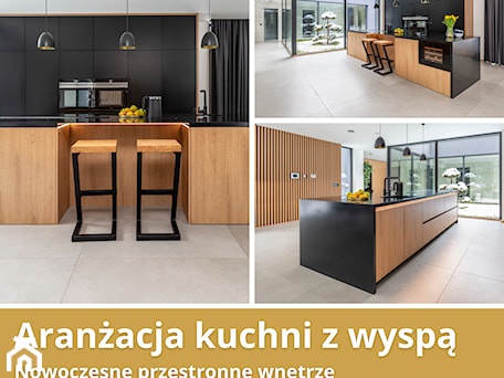 Aranżacje wnętrz - Kuchnia: Aranżacja kuchni z wyspą - Emmi Kuchnie i Wnętrza. Przeglądaj, dodawaj i zapisuj najlepsze zdjęcia, pomysły i inspiracje designerskie. W bazie mamy już prawie milion fotografii!