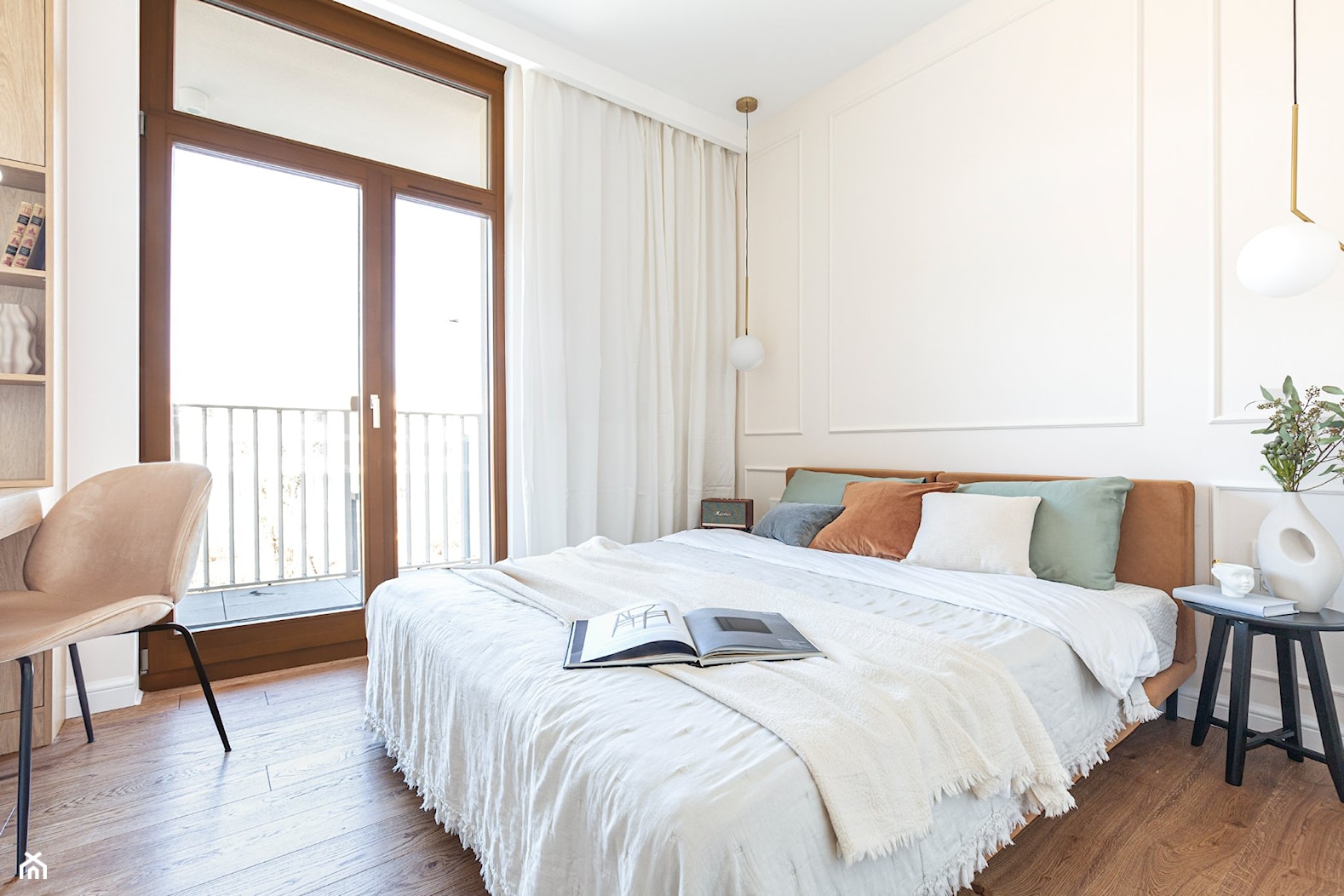 Sypialnia w stylu skandynawskim - zdjęcie od Emmi Kuchnie i Wnętrza - Homebook