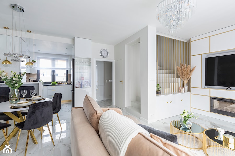 Mieszkanie w stylu Glamour - zdjęcie od Emmi Kuchnie i Wnętrza