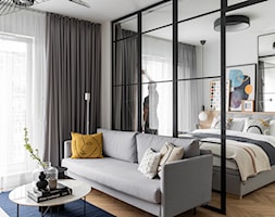 Mieszkanie miłośnika dizajnu w Gdyni- KINK Interiors - Sypialnia - zdjęcie od INKADR Natalia Kaczmarek - Homebook
