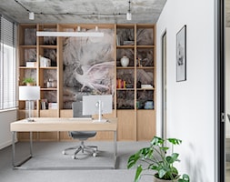 Wyjątkowy projekt przestrzeni biurowej od Darii Przewłóckiej Wnętrza - Biuro - zdjęcie od INKADR Natalia Kaczmarek - Homebook