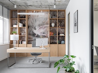 Wyjątkowy projekt przestrzeni biurowej od Darii Przewłóckiej Wnętrza
