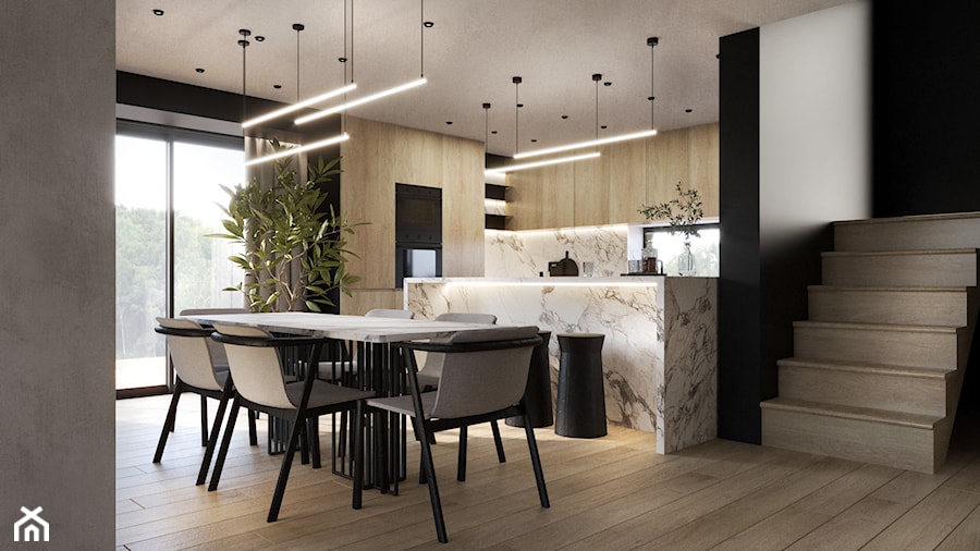 Projekt wnętrz domu - Kuchnia, styl nowoczesny - zdjęcie od DESIGN STORIES ARCHITEKTURA WNĘTRZ