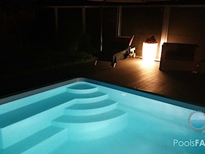Basen ogrodowy AMUR / Gotowy basen z laminatu - zdjęcie od NAWI Design