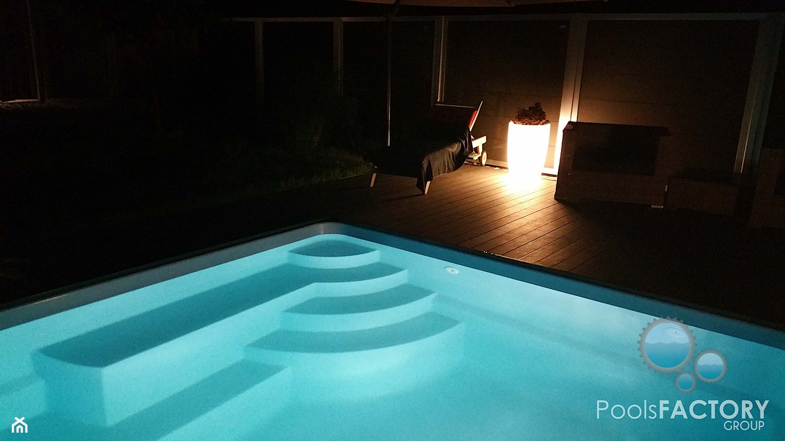 Basen ogrodowy AMUR / Gotowy basen z laminatu - zdjęcie od NAWI Design - Homebook
