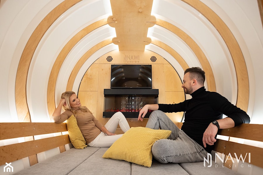 Moduł Relax Space w piwnicy ogrodowej Garden Secret 4 you® Premium - zdjęcie od NAWI Design