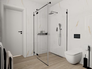 Łazienka w domu jednorodzinnym - Łazienka, styl nowoczesny - zdjęcie od MoNo Projekty Wnętrz