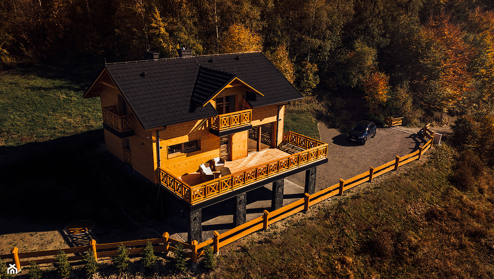 Fotograf budynków - dom tradycyjny w górach - zdjęcie od Studio Adverts - Homebook