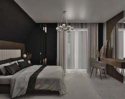 Sypialnia ze skosem - zdjęcie od Studio Projektowania Wnętrz Agata Hylla - Homebook