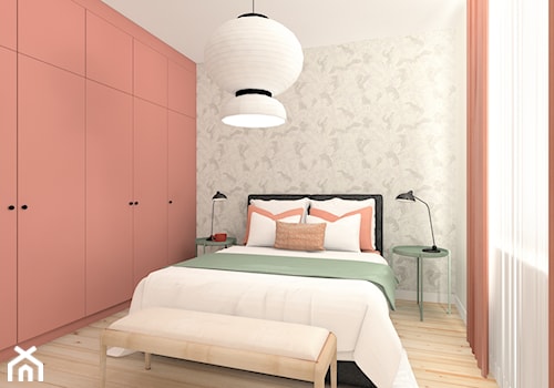 Projekt sypialni - zdjęcie od Studio Cudnie • Aleksandra Kamińska • architektura wnętrz