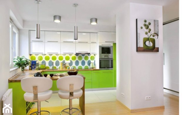 Kolorowe mieszkanie - Kuchnia, styl nowoczesny - zdjęcie od Gutdesign - Homebook