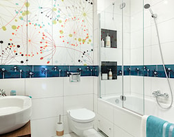 Kolorowe mieszkanie - Łazienka, styl nowoczesny - zdjęcie od Gutdesign - Homebook