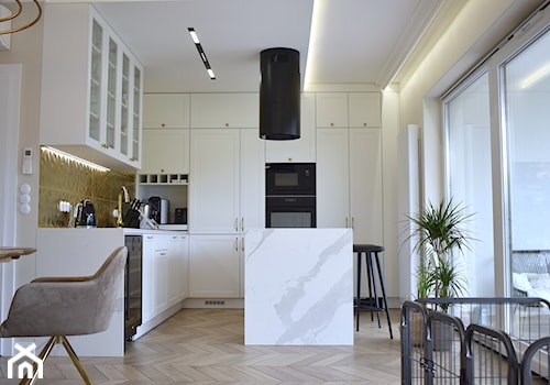 Wusmakowany apartament w stylu modern classic - Kuchnia, styl vintage - zdjęcie od Biuro Projektowe Wolf-Art
