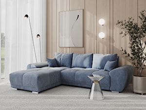 Sofa niebeska - zdjęcie od dinana.studio