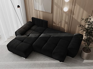 Sofa czarna - zdjęcie od dinana.studio
