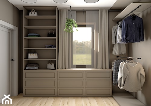Garderoba na piętrze - zdjęcie od Sirocco Studio