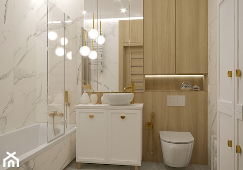 Szydłowiec - łazienka - zdjęcie od Strefa Architektura i Wnętrza