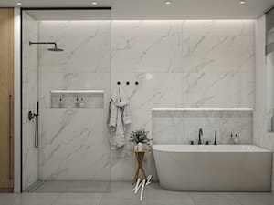 Modern bathroom - zdjęcie od Nkwadrat Studio