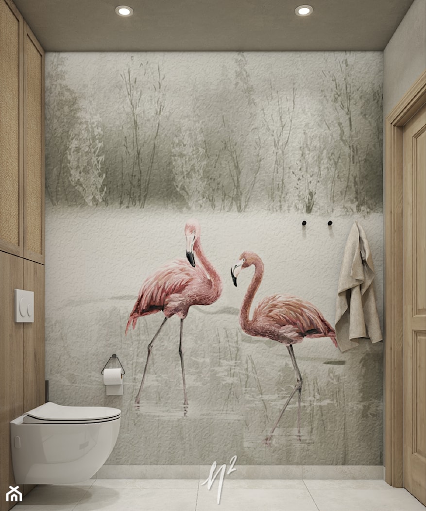 Rustykalne flamingi - zdjęcie od Nkwadrat Studio - Homebook