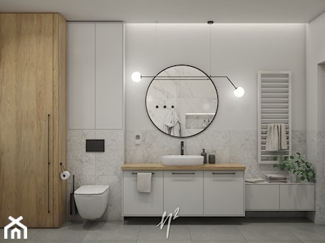 Aranżacje wnętrz - Łazienka: Modern bathroom - Nkwadrat Studio. Przeglądaj, dodawaj i zapisuj najlepsze zdjęcia, pomysły i inspiracje designerskie. W bazie mamy już prawie milion fotografii!