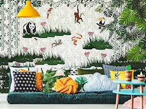 Dżungla - szablon malarski wielokrotny dla dzieci - zdjęcie od Nakleo Art&Wall Decor