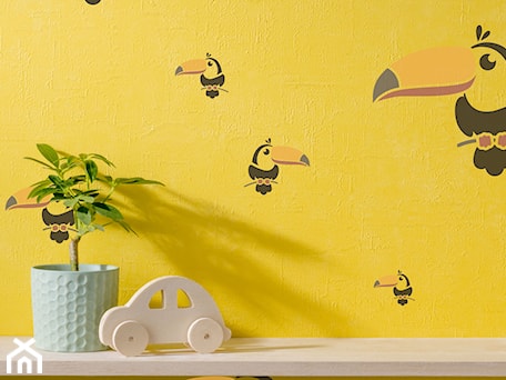 Aranżacje wnętrz - Pokój dziecka: Tukan - szablon malarski wielokrotny dla dzieci - Nakleo Art&Wall Decor. Przeglądaj, dodawaj i zapisuj najlepsze zdjęcia, pomysły i inspiracje designerskie. W bazie mamy już prawie milion fotografii!