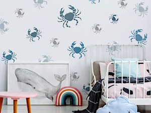 Krab - szablon malarski wielokrotny dla dzieci - zdjęcie od Nakleo Art&Wall Decor