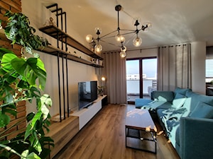 Mieszkanie w stylu Strato :) - Salon, styl nowoczesny - zdjęcie od STRATO Krzysztof Wojciechowski