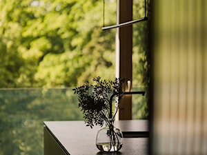 Apartament z widokiem na park - Kuchnia, styl minimalistyczny - zdjęcie od LBWA