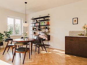 Mieszkanie przepełnione światłem - Jadalnia, styl skandynawski - zdjęcie od LBWA