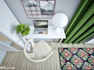 APARTAMENT GREY - ZAKOPANE na wynajem krótkoterminowy - Biuro, styl skandynawski - zdjęcie od Projektantka ma PLAN
